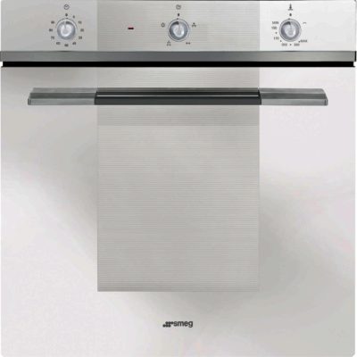 Smeg Linea SF102GVB 60cm Gas Fan Oven with Electric Grill in White